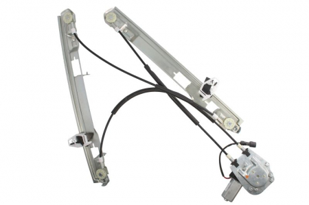Macara geam - Mecanism actionare geam Fata Stanga (electric, cu motor, numar de usi: 4) potrivit RENAULT CLIO III, GRAND SCENIC II, MEGANE II, MODUS 09.02-