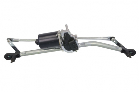 Mecanism stergatoare - Mecanism stergator parbriz Fata (cu motor) potrivit FIAT PUNTO, PUNTO/HATCHBACK, SEICENTO / 600 01.98-03.12
