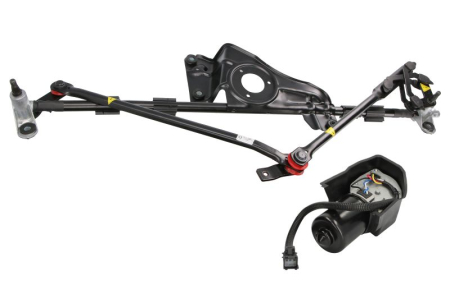Mecanism stergatoare - Mecanism stergator parbriz fata (cu motor) potrivit RVI MIDLUM; VOLVO FL II 05.06-