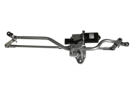 Mecanism stergatoare - Mecanism stergator parbriz Fata (cu motor) potrivit VW MULTIVAN T5, PASSAT B7, TRANSPORTER T5, TRANSPORTER T6, TRANSPORTER T6 / CARAVELLE T6 04.03-