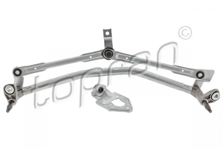 Mecanism stergatoare - Mecanism stergator parbriz fata (fara motor) potrivit VW POLO IV 10.01-
