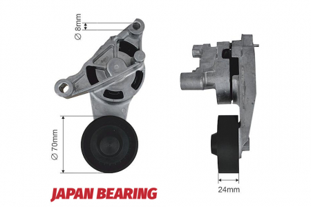 NTY - MECANISM TENSIONARE CUREA DISTRIBUȚIE AUDI A3 03-13, SEAT ALTEA 04- , LEON 05- , TOLEDO III 04- , SKODA OCTAVIA I/II 04- ,