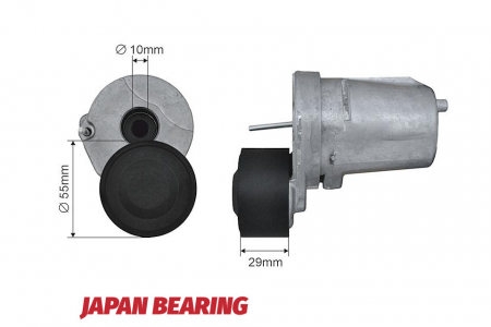 NTY - MECANISM TENSIONARE CUREA DISTRIBUȚIE BMW 5 (E60, F10) 05-11, 5 TOURING (E61, F11) 05- , 5 GRAN TURISMO (F07) 09-17, 7 (F01,