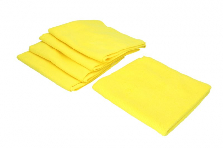 Ulei Lichide tehnice - Microfibra, gramaj: 320g/m², culoare: galben, in set, 5 buc lungime 40 cm x latime 40 cm x grosime 1,5 mm,aplicatie extern, interior, destinat  aplicare generala