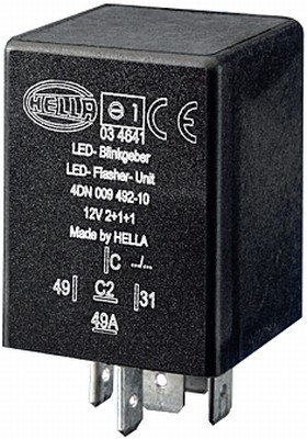 Piese Auto - Modul semnalizare (12V; numar pini: 5; 2+1+1x21W)