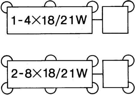 Modul semnalizare (24V; numar pini: 11; 4(8)x21W; temepratura de exploatare pana la: 55°C) [1]