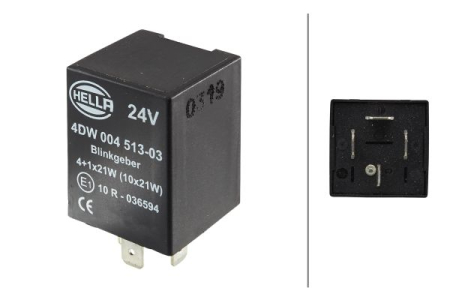 Modul semnalizare (24V; numar pini: 4; 4+1x21(10x21W)) potrivit MERCEDES TOURINO (O 510), TOURO (O 500) 01.96- [2]