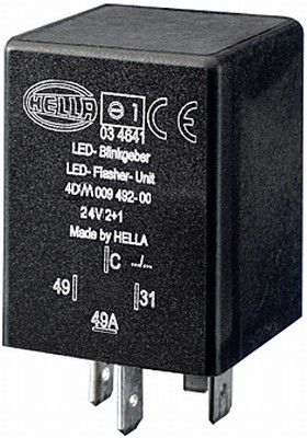 Modul semnalizare (24V; numar pini: 4; temepratura de exploatare pana la: 85°C) potrivit CATERPILLAR; VOLVO [2]