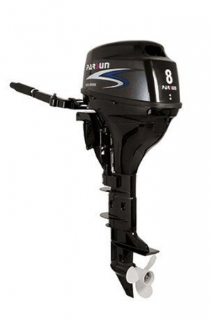 Barca - Motor exterior F8, control manual, tija de control, pornire: manual, tip coloana: lunga