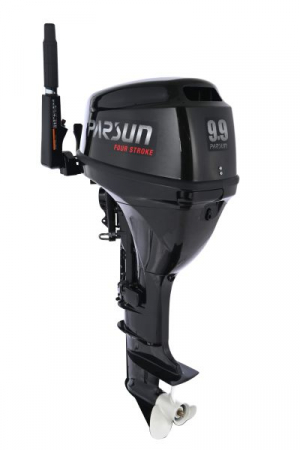 Barca - Motor exterior F9.9, control manual, tija de control, pornire: electric, tip coloana: lunga