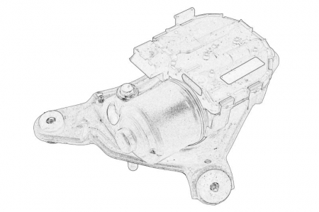Motor stergator fata dreapta potrivit PEUGEOT 508 I 11.10-12.18 [1]