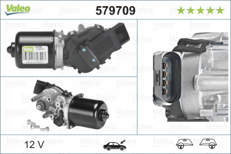 Motor stergator Fata potrivit AUDI A2 02.00-08.05 [0]