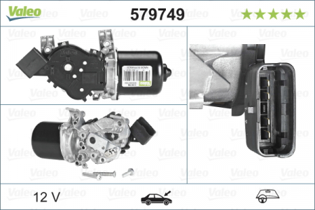 Motor stergator Fata potrivit DS DS 3; CITROEN C3 II, DS3 09.09- [2]