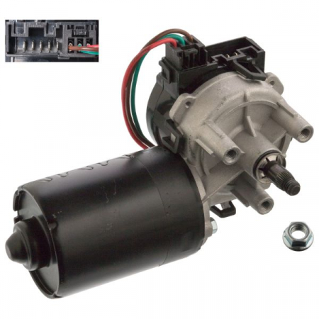 Mecanism stergatoare - Motor stergator Fata potrivit FIAT DUCATO 03.94-04.02