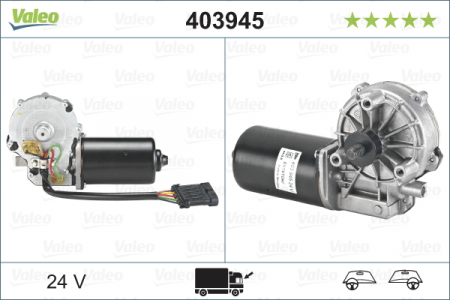Motor stergator Fata potrivit IVECO EUROCARGO I-III, EUROSTAR, EUROTECH MH, EUROTECH MP, EUROTECH MT, EUROTRAKKER, MAGIRUS, STRALIS I, STRALIS II, TRAKKER I 8040.25B.4200-F4BE0611A 01.91- [2]