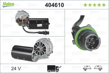 Mecanism stergatoare - Motor stergator Fata potrivit MERCEDES INTEGRO (O 550), INTOURO, TOURISMO (O 350), TRAVEGO (O 580); SETRA 400 OM457.936-OM942.911 10.99-