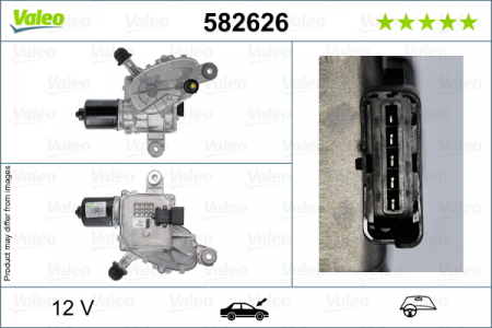 Mecanism stergatoare - Motor stergator Fata Stanga potrivit CITROEN C4 GRAND PICASSO I, C4 PICASSO I 10.06-12.13