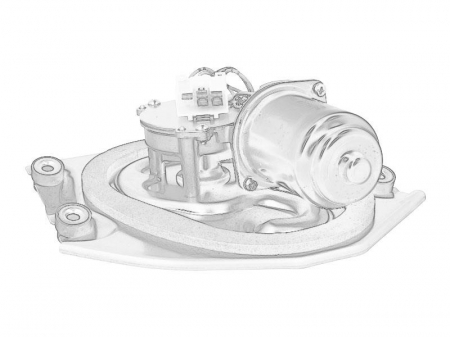 Motor stergator potrivit ISUZU GRAFTER, N (5TH GENERATION), N (6TH GENERATION) 4HK1-TC-4JJ1-X 07.06- [1]