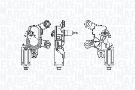 Motor stergator Spate potrivit AUDI A3, A4 B6, A4 B7, Q5, Q7 04.01-05.17 [2]