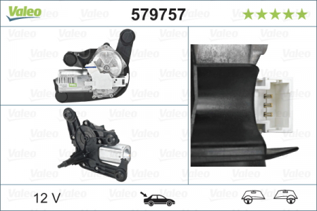 Motor stergator Spate potrivit CITROEN C3 PICASSO 12.08-08.17 [2]