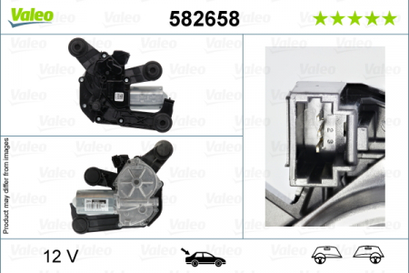 Mecanism stergatoare - Motor stergator Spate potrivit CITROEN C4 CACTUS 09.14-