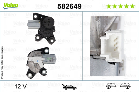 Motor stergator Spate potrivit CITROEN JUMPY III, SPACETOURER; FIAT SCUDO; OPEL VIVARO C, ZAFIRA LIFE; PEUGEOT EXPERT, TRAVELLER 04.16- [2]