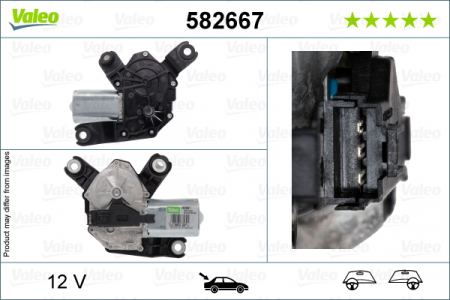 Mecanism stergatoare - Motor stergator Spate potrivit OPEL ASTRA K, INSIGNIA A, INSIGNIA A COUNTRY, INSIGNIA B, INSIGNIA B COUNTRY 07.08-