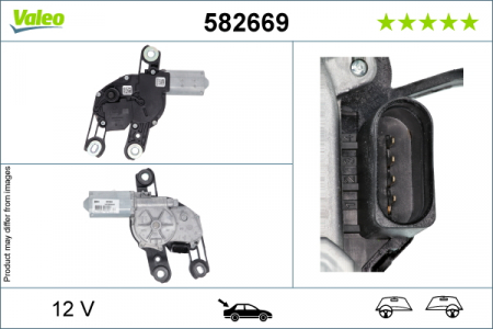 Motor stergator spate potrivit SEAT LEON SC, TARRACO; VW TAIGO dupa 2013 [2]