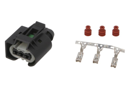 Electrice - Mufa metalica numar pini: 3, Kit reparare, potrivit BMW