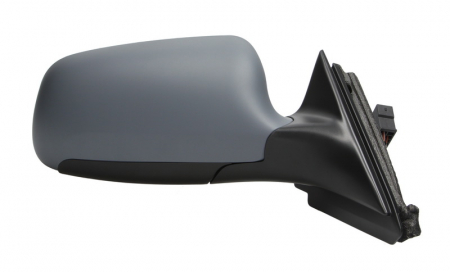 Oglinda dreapta AUDI A3 3 usi intre 2000-2003 electrica, incalzita, convex, albastru, cu carcasa [1]