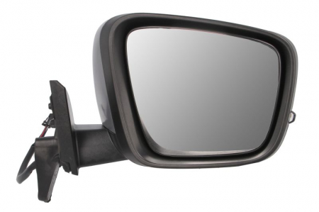 Caroserie - Oglinda dreapta electric, asferic, cu incalzire, asistent schimbare benzi, grunduit, cu semnalizator, cu senzor temperatura potrivit MERCEDES CITAN II W420; NISSAN TOWNSTAR 01.21-