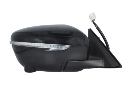 Oglinda dreapta (electric, convex, asistent schimbare benzi, acoperit, cu semnalizator, cu camera) potrivit NISSAN ROGUE II, X-TRAIL T32 12.13-12.21 [1]