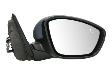 Oglinda dreapta electric, convex, cu incalzire, asistent la schimbarea benzii, acoperit sub acoperire, rabatabil electric, cu semnalizator, cu senzor temperatura potrivit OPEL MOKKA B 01.21- [0]