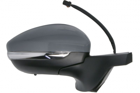 Oglinda dreapta (electric, convex, cu incalzire, asistent schimbare banda, grund, cu semnalizator, cu senzor temperatura) potrivit CITROEN C3 III 2016-2020 [1]