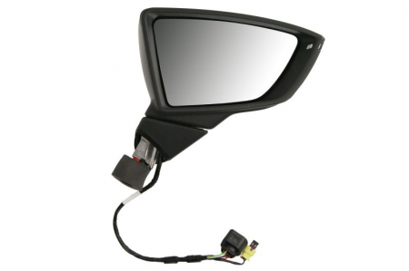 Caroserie - Oglinda dreapta (electric, convex, cu incalzire, cu carcasa, cu semnalizator) potrivit SEAT IBIZA V 6F 06.17-06.21