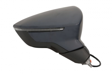 Oglinda dreapta (electric, convex, cu incalzire, cu carcasa, cu semnalizator) potrivit SEAT LEON 5F 09.12-12.19 [1]