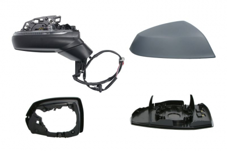 Oglinda dreapta (electric, convex, cu încălzire, cu semnalizator) potrivit AUDI Q5 FY, Q5 FYT 01.17- [1]