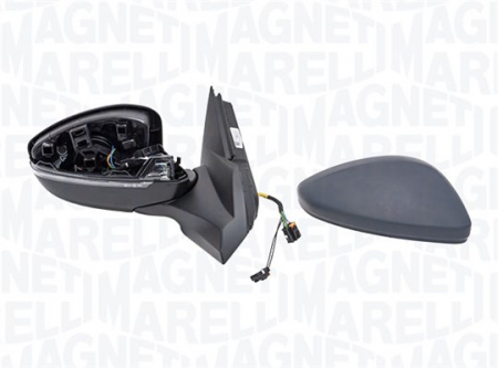 Caroserie - Oglinda dreapta (electric, convex, cu incalzire, cu semnalizator) potrivit PEUGEOT 2008 II 06.19-