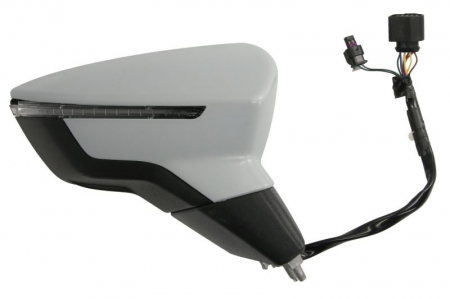 Oglinda dreapta electric, convex, cu incalzire, rabatabil electric, cu indicator potrivit SEAT ARONA KJ, IBIZA V 6F 06.17- [1]