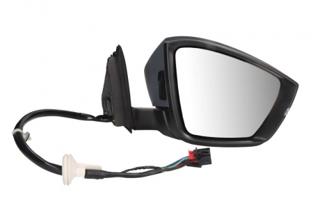 Oglinda dreapta potrivit SKODA KAROQ 11.17 (electrică, încălzită, cu memorie, semnalizare și asistent schimbare bandă) [0]