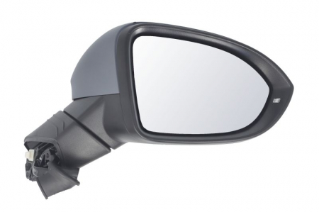 Oglinzi auto - Oglinda dreapta (electric, cu memorie, convex, cu incalzire, grund, rabatare electrica, cu semnalizator) potrivit VW ID.3 09.19-