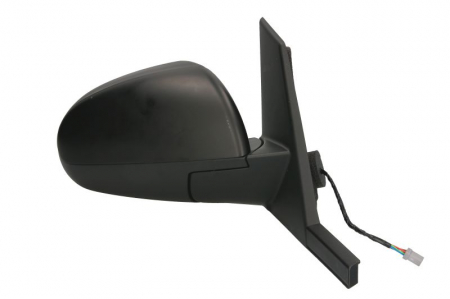 Oglinda dreapta potrivit MITSUBISHI COLT 2004-2012 - electrica, asferic, incalzita, crom, grunduita [1]