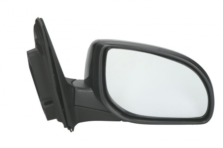 Oglinzi auto - Oglinda dreapta electrica crom, grunduita, pliabila electric HYUNDAI I20 intre 2008-2013
