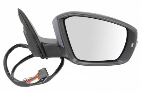 Oglinda dreapta electrica cu memorie, incalzita, crom, pliere electrica, cu lumini SKODA OCTAVIA 3 III dupa 2012 [0]