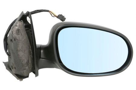 Oglinda dreapta electrica incalzita, albastra, cu senzor temperatura FIAT BRAVO intre 2006-2014 [0]