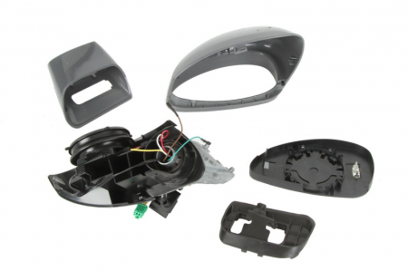 Oglinda dreapta electrica incalzita, albastra, grunduita, cu senzor temperatura CITROEN C4 intre 2004-2010 Oglinzi auto - Oglinda dreapta electrica incalzita, albastra, grunduita, cu senzor temperatura CITROEN C4 intre 2004-2010
