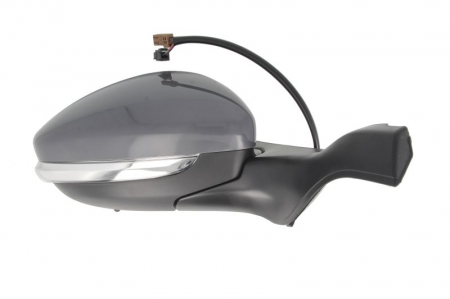 Oglinda dreapta electrica incalzita, crom, cu senzor temperatura PEUGEOT 2008 I, 208, 208 I [0]