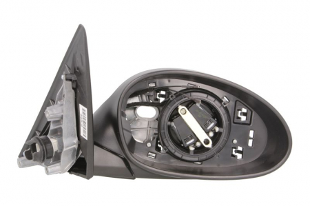 Caroserie - Oglinda dreapta electrica, incalzita, crom, fara carcasa BMW 1, 3 intre 2003-2013