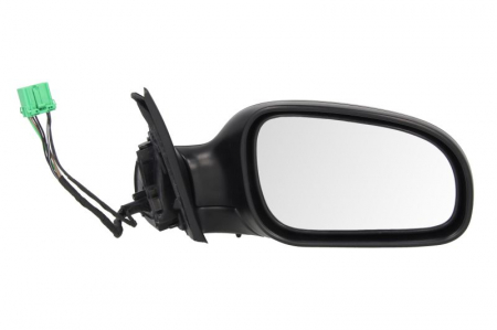 Oglinda dreapta potrivit VOLVO S60 2000-2003 - electrica incalzita, crom, grunduita, cu lumina [1]