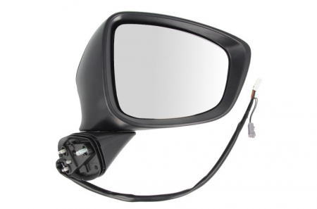 Piese Auto - Oglinda dreapta electrica incalzita, crom, grunduita, pliabila electric MAZDA CX-5 dupa 2011